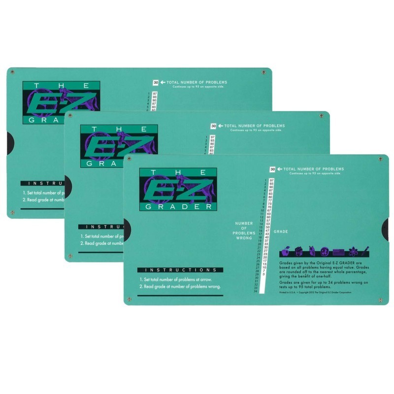 Original E-Z Grader E-Z Grader, Original Green, Pack of 3