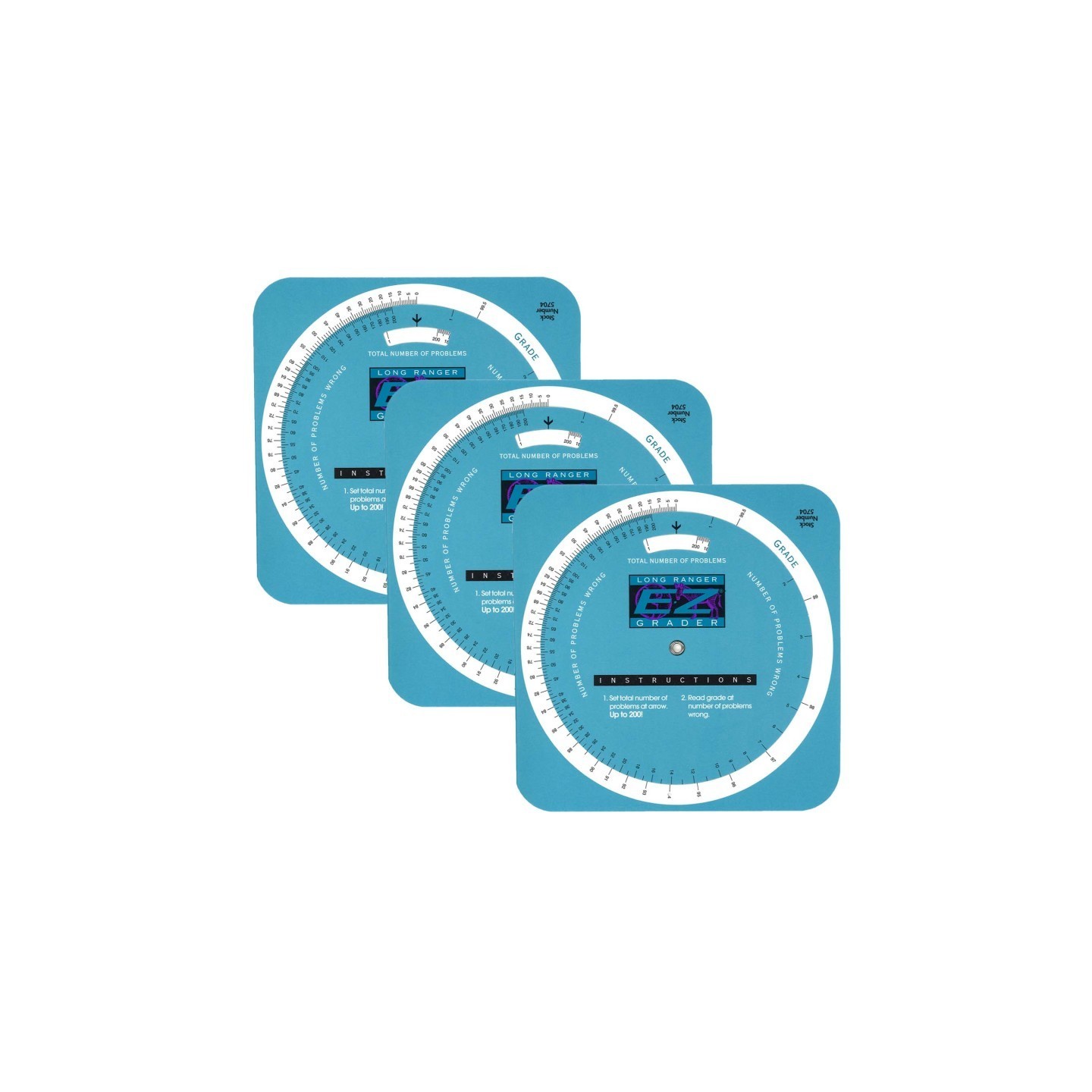 Original E-Z Grader Long-Ranger E-Z Grader, Pack of 3