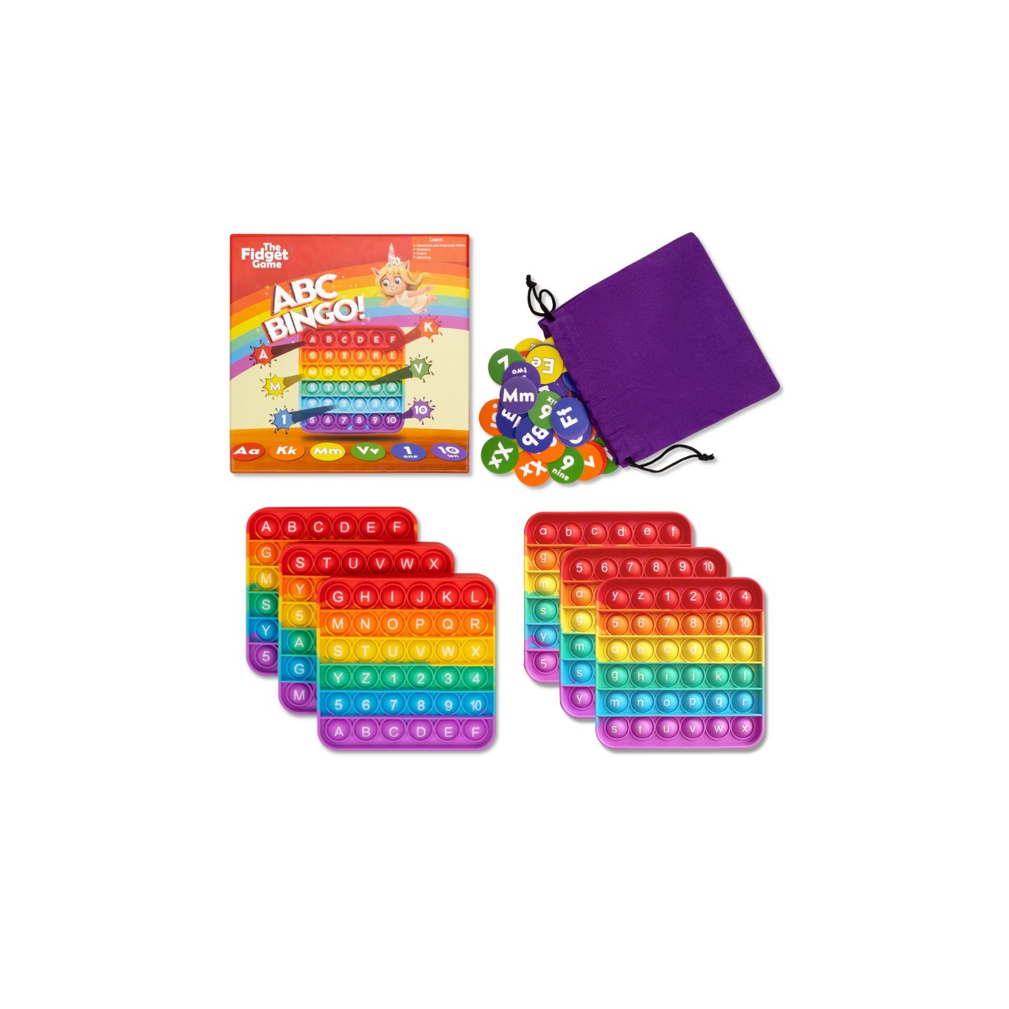 The Fidget Game ABC Bingo!