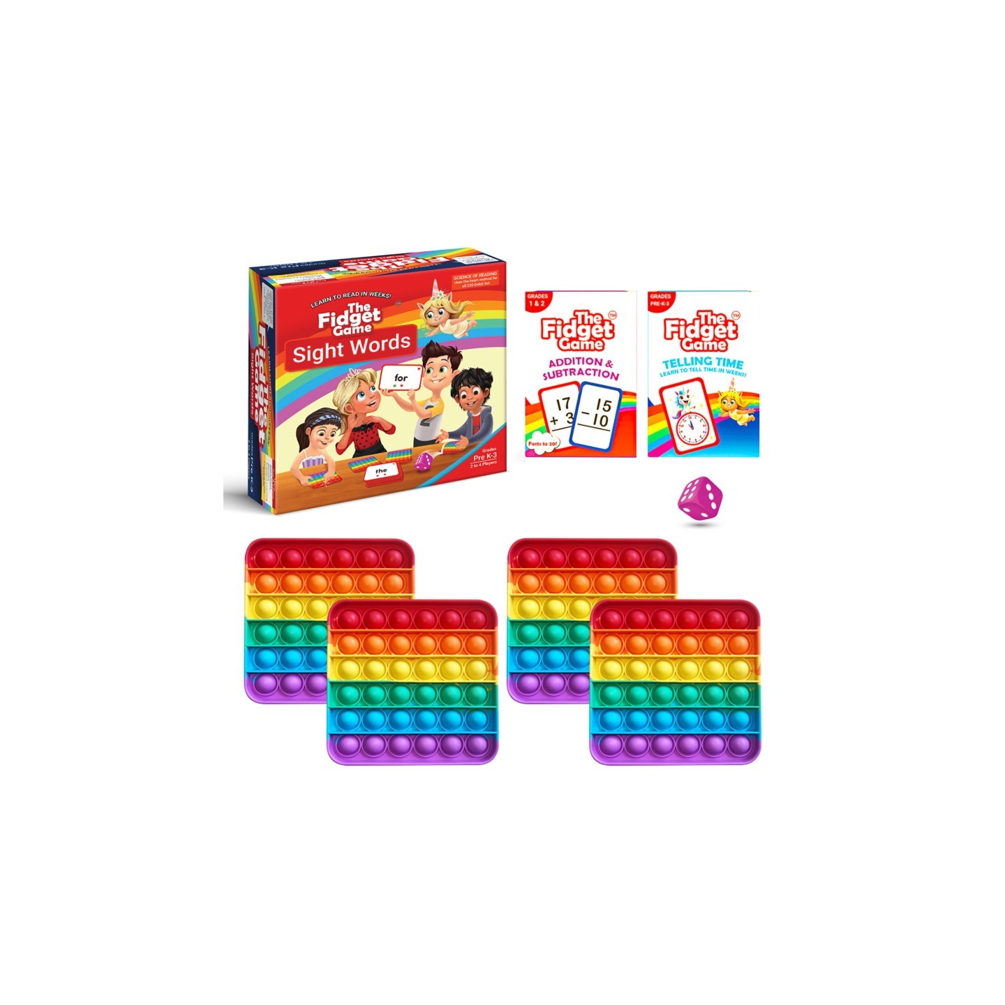 The Fidget Game Ultimate Grade 1 & 2 Learning Bundle