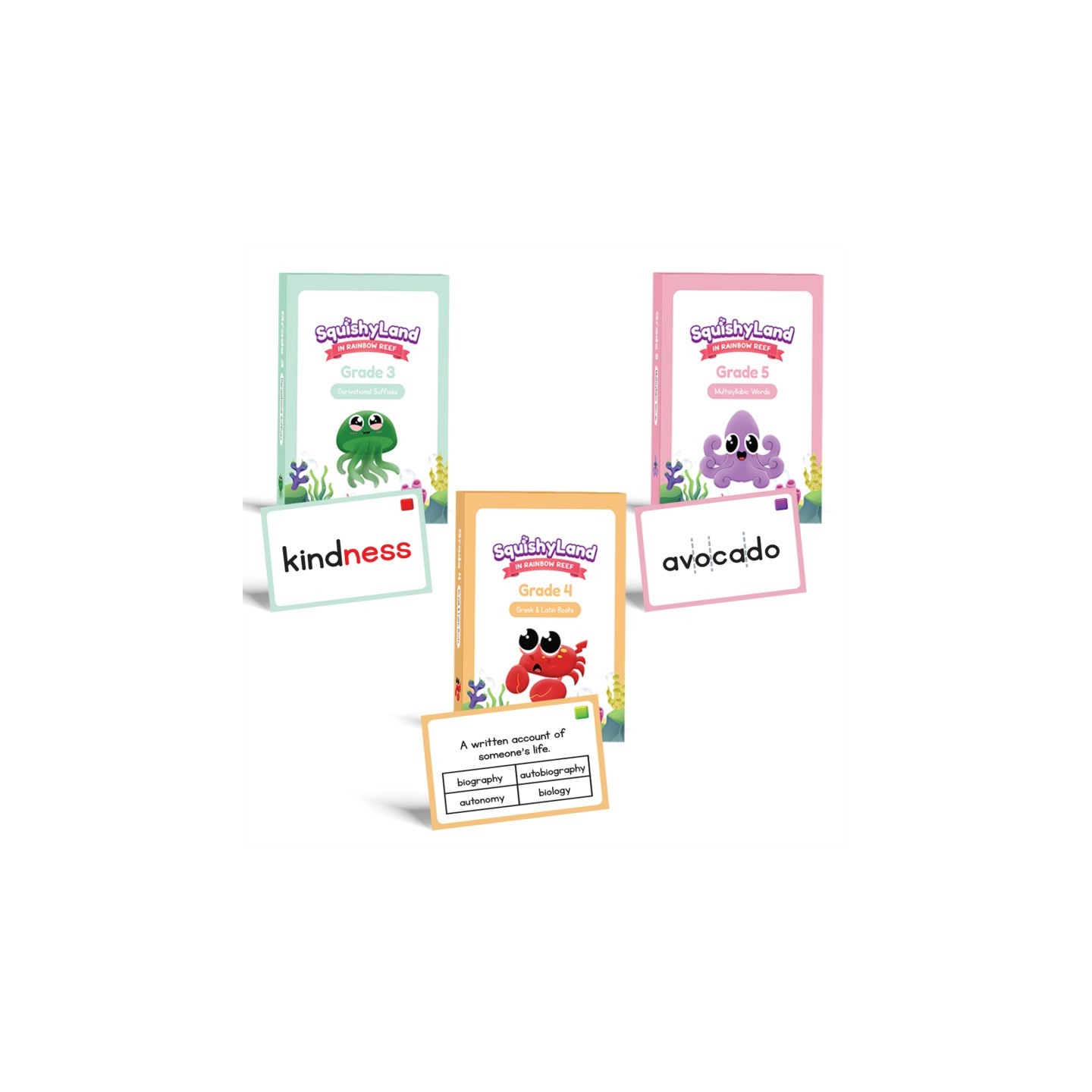 The Fidget Game Squishyland Board Game 3-5 Expansion Card Packs