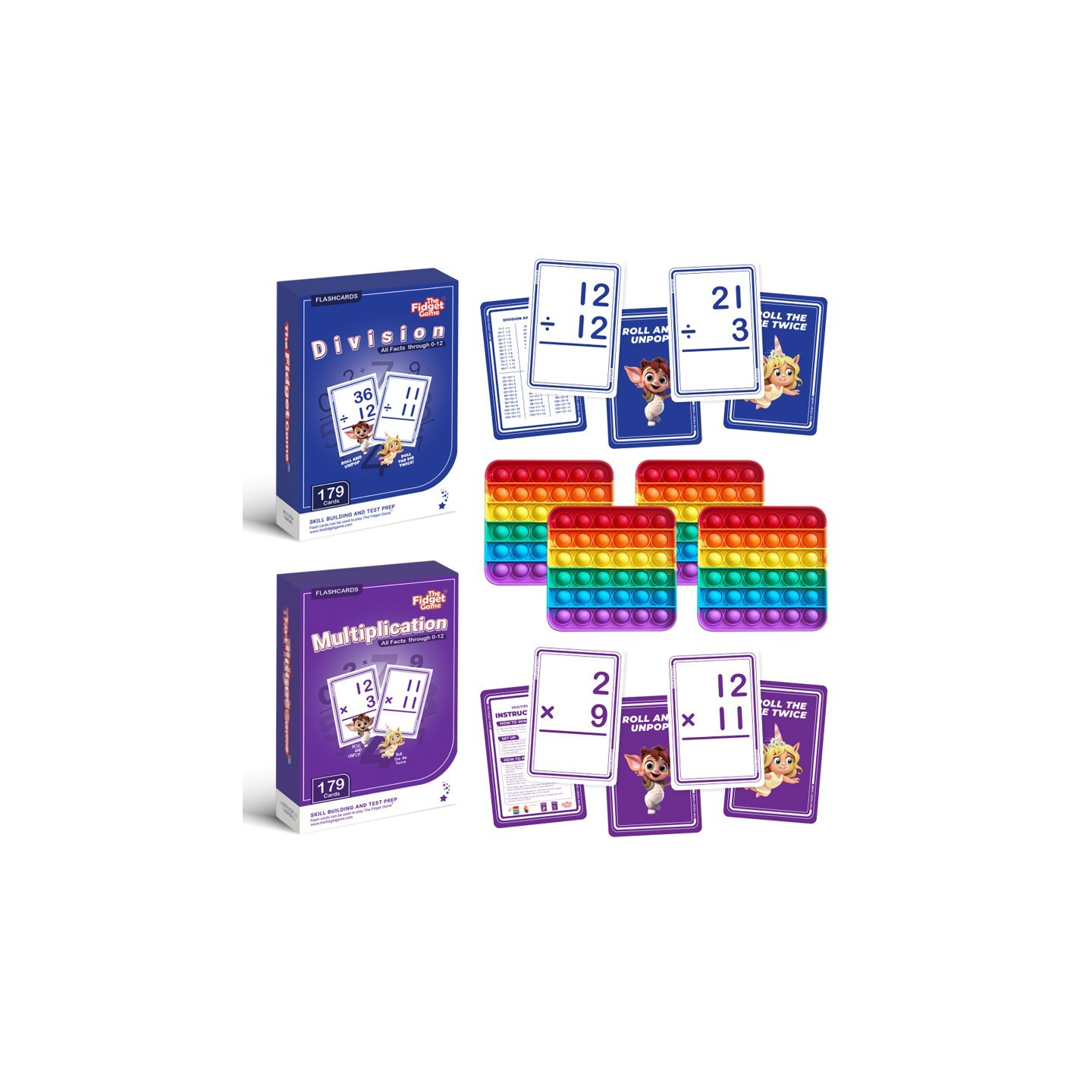 The Fidget Game Math Bundle