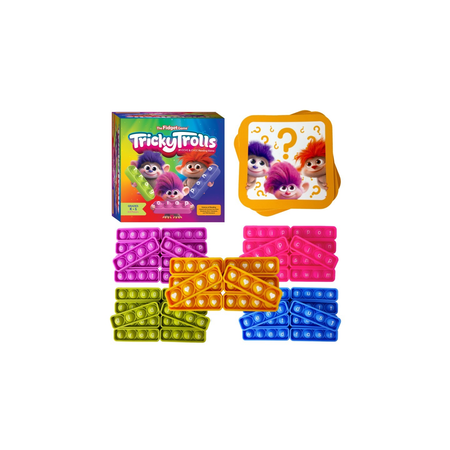 The Fidget Game Tricky Trolls Educational Game