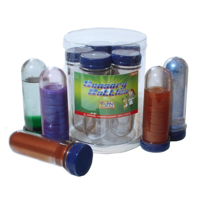Fun Science® Jumbo Sensory Bottles, 5-pack
