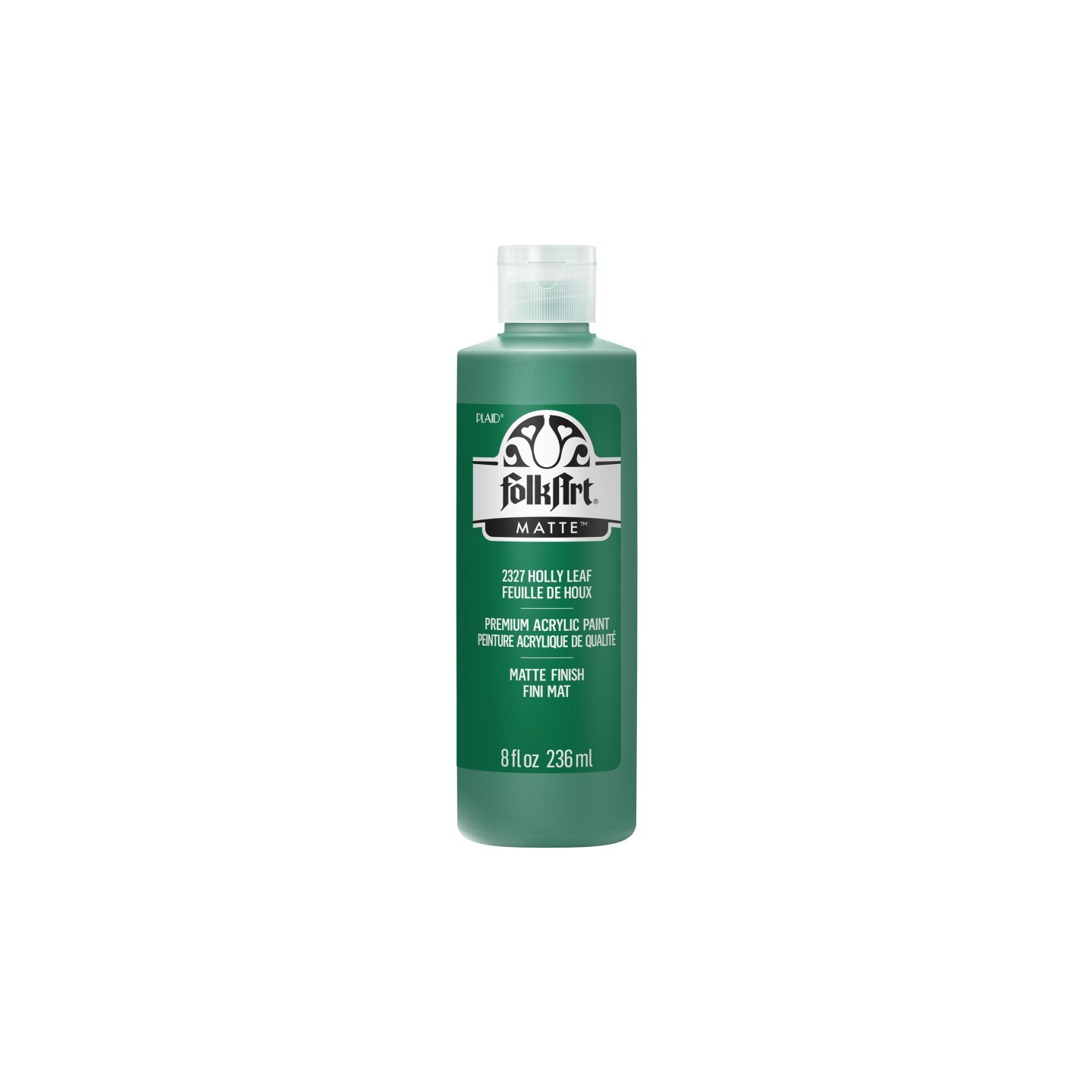 FolkArt Acrylic Paint Matte, 8oz., Holly Leaf