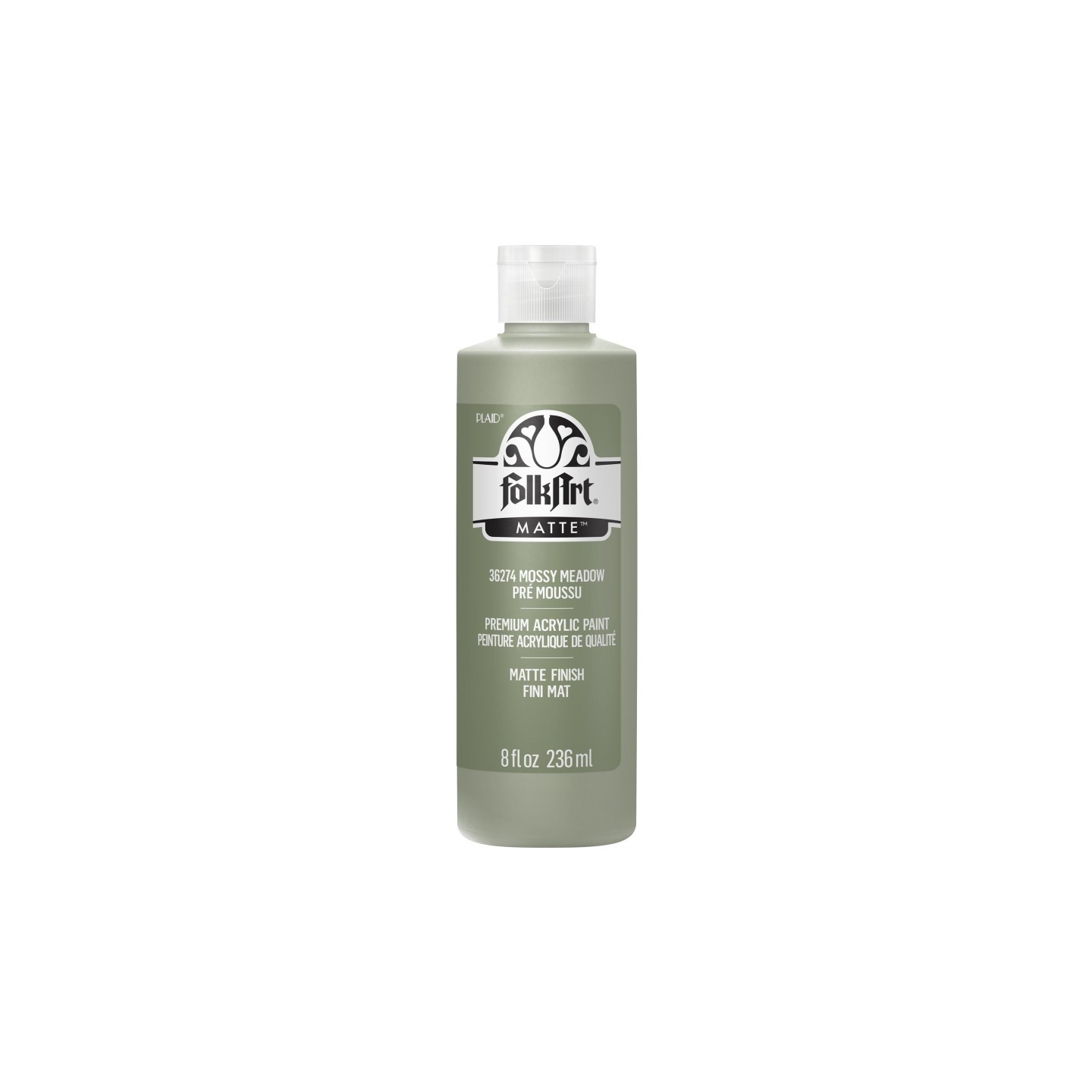 FolkArt Acrylic Paint Matte, 8oz., Mossy Meadow