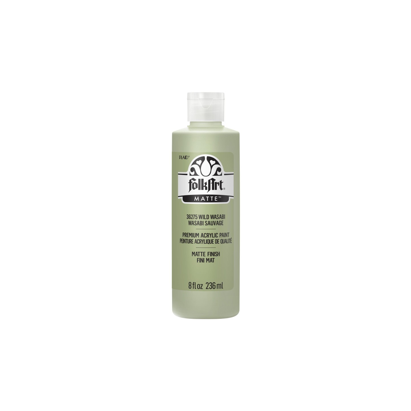 FolkArt Acrylic Paint Matte, 8oz., Wild Wasabi