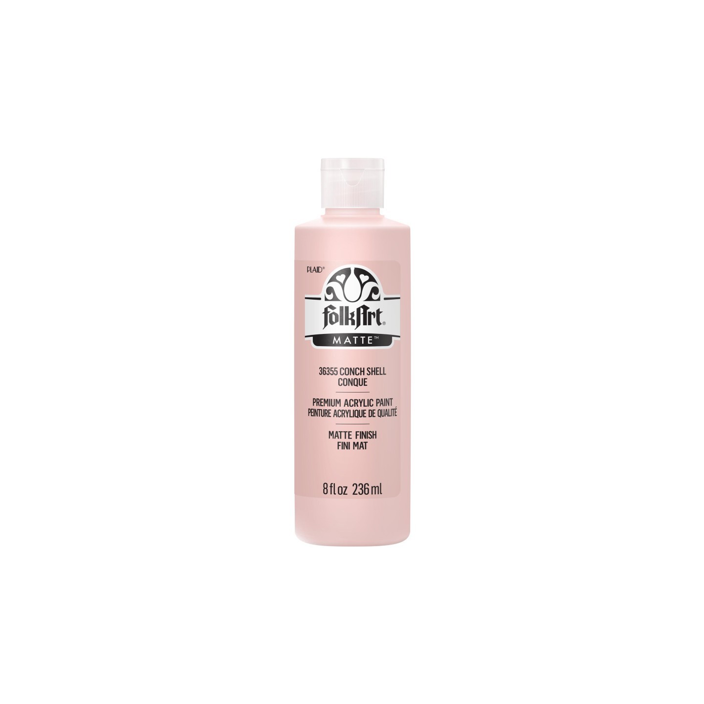 FolkArt Acrylic Paint Matte, 8oz., Conch Shell