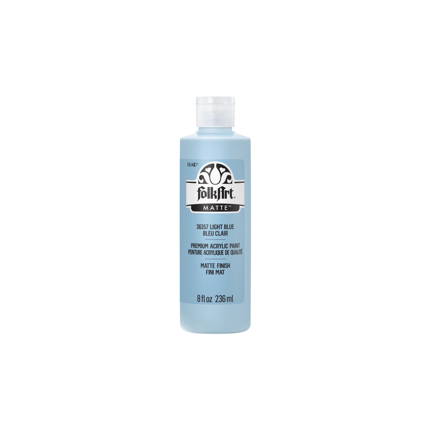 FolkArt Acrylic Paint Matte, 8oz., Light Blue