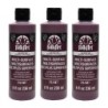 FolkArt Acrylic Paint Multi-Surface Satin, 8oz., Berry Wine, Pack of 3