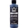 FolkArt Acrylic Paint Metallic, 8oz., Charcoal Black