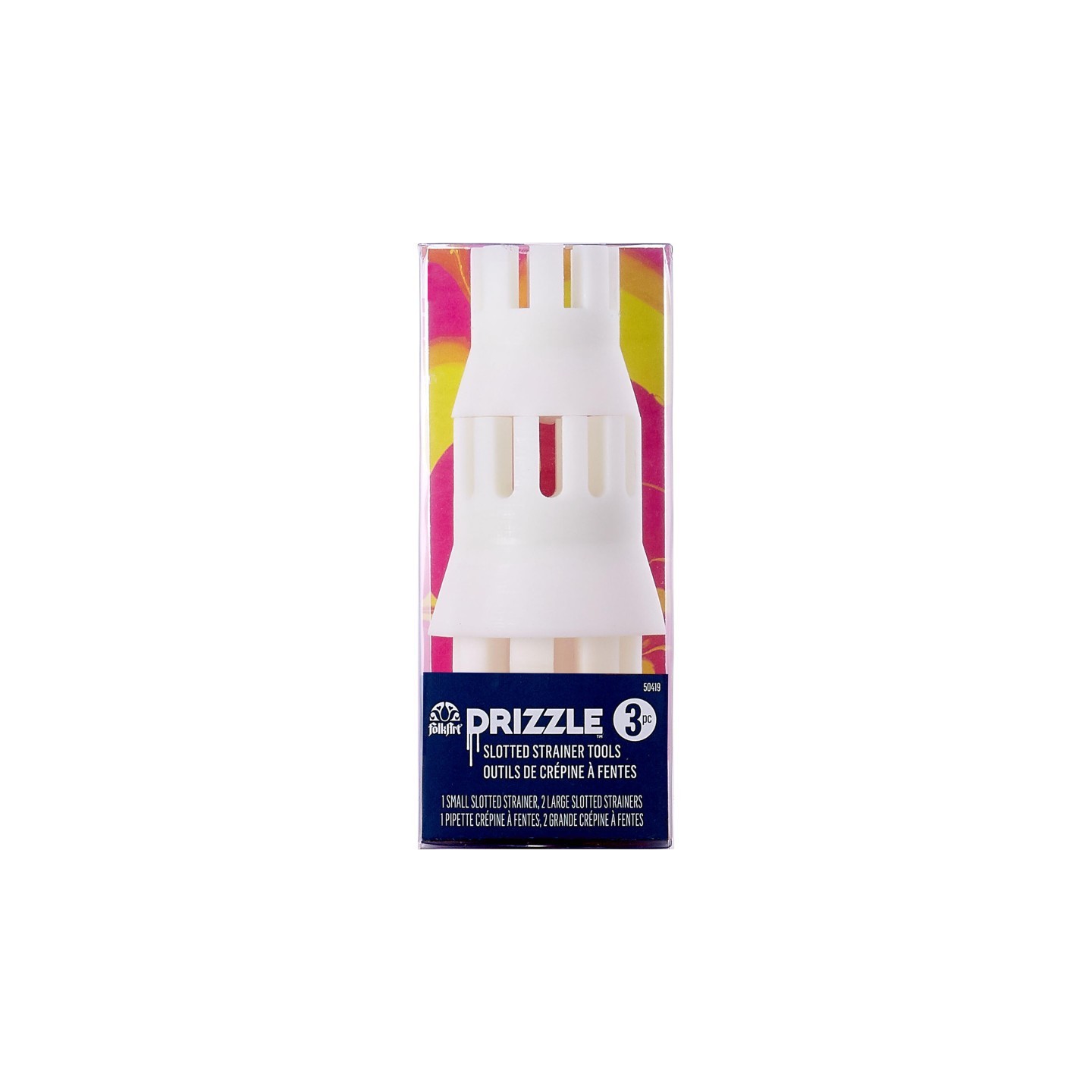 FolkArt Drizzle Slot Strainer Pour Tool Set, 3-Piece Set