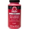 FolkArt Acrylic Paint Multi-Surface Satin, 16oz., Apple Red