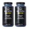 FolkArt Acrylic Paint Multi-Surface Satin, 16oz., Pure Black, Pack of 2