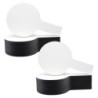 Flipside Products Mini Dry Erase Answer Paddles, 5" x 9", 12 Per Pack, 2 Packs