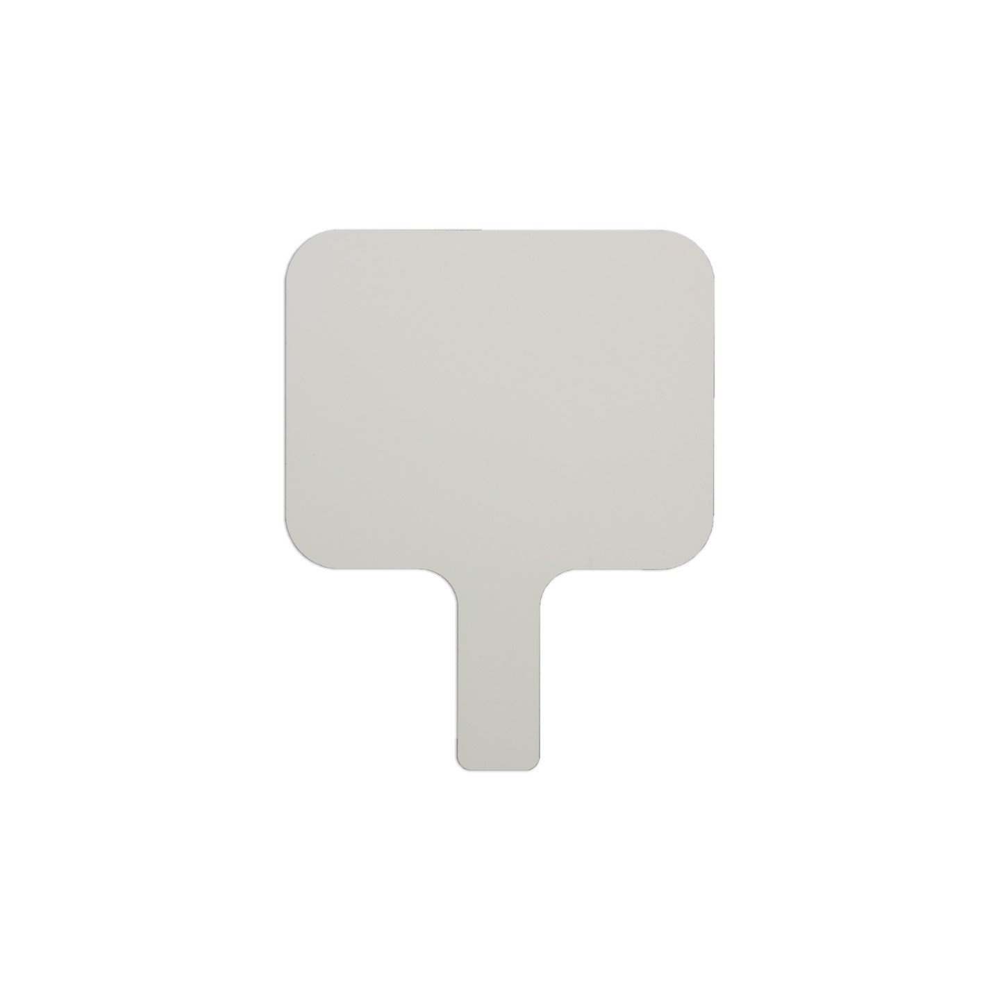 Flipside Products Single-Sided Rectangular Dry Erase Answer Paddle, 8" x 9.75", Single