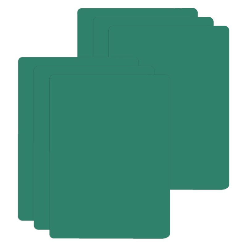 Flipside Products Green Chalk Board, 9.5" x 12", Pack of 6