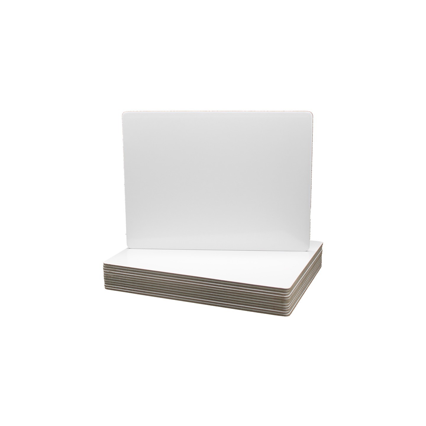 Flipside Products Magnetic Dry Erase Board, 9" x 12", Pack of 12