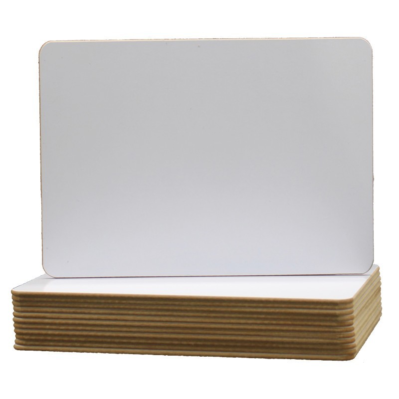 Flipside Products Dry Erase Board Bulk, 9.5" x 12", Pack of 12