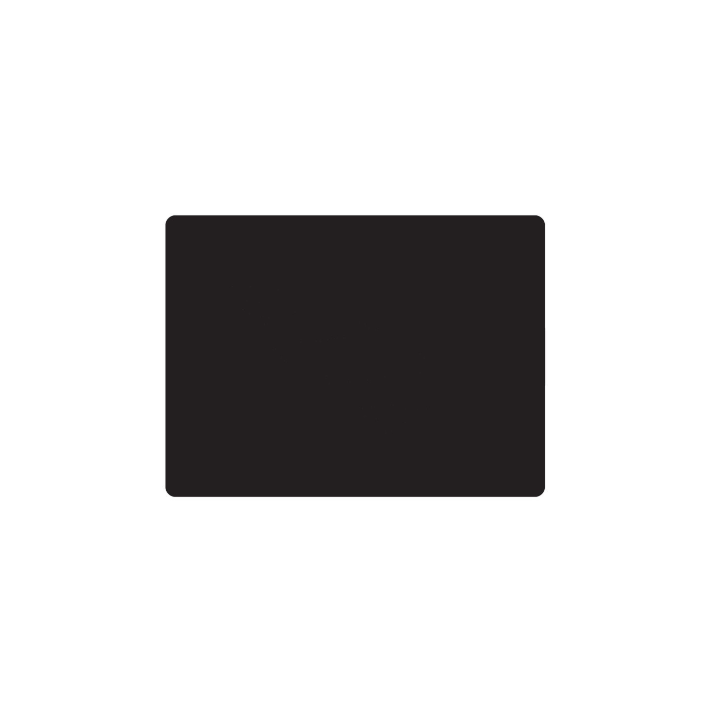 Flipside Products Chalk Board, 24" x 36", Black