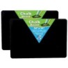 Flipside Products Chalk Board, 24" x 36", Black, Pack of 2
