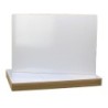 Flipside Products Two Sided 1/2" Graph Dry Erase Board, 11" x 16, Pack of 12
