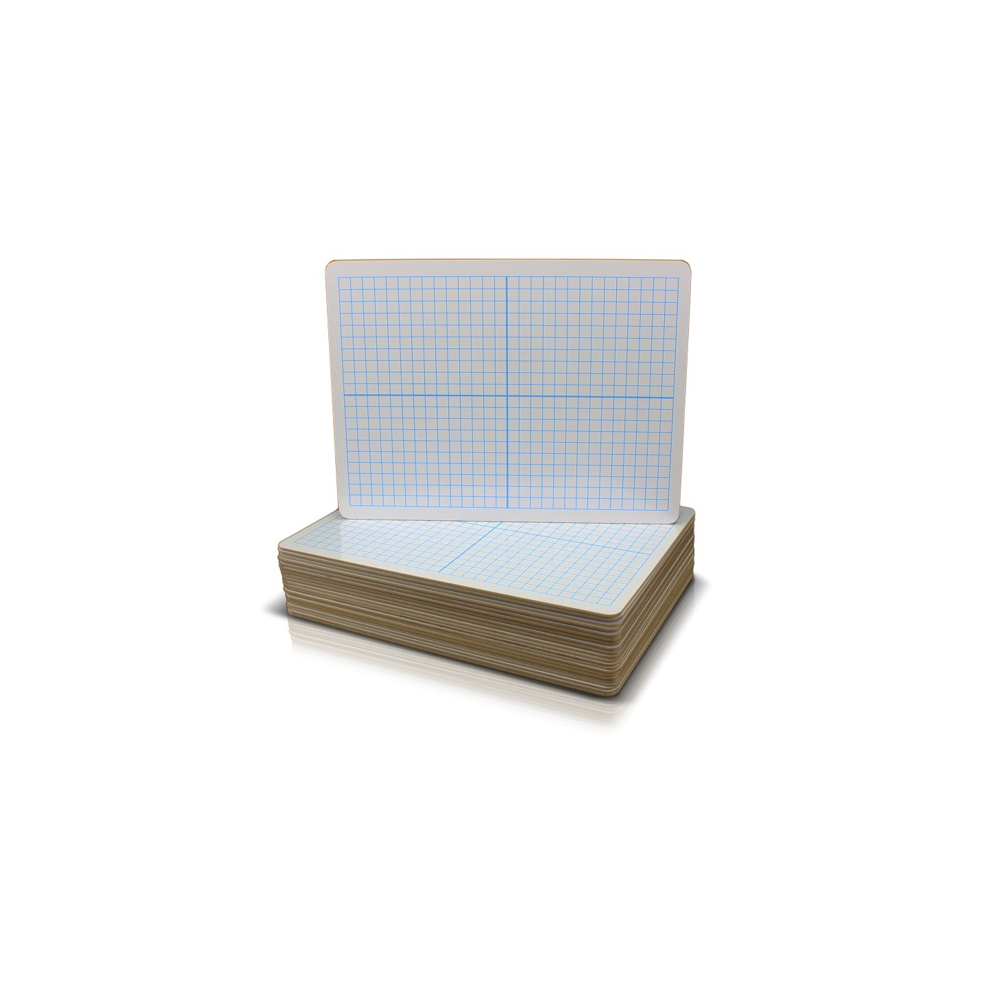 Flipside Products Dry Erase XY Axis/Dry Erase, Two Sided, 9 x 12, Class Pack of 24