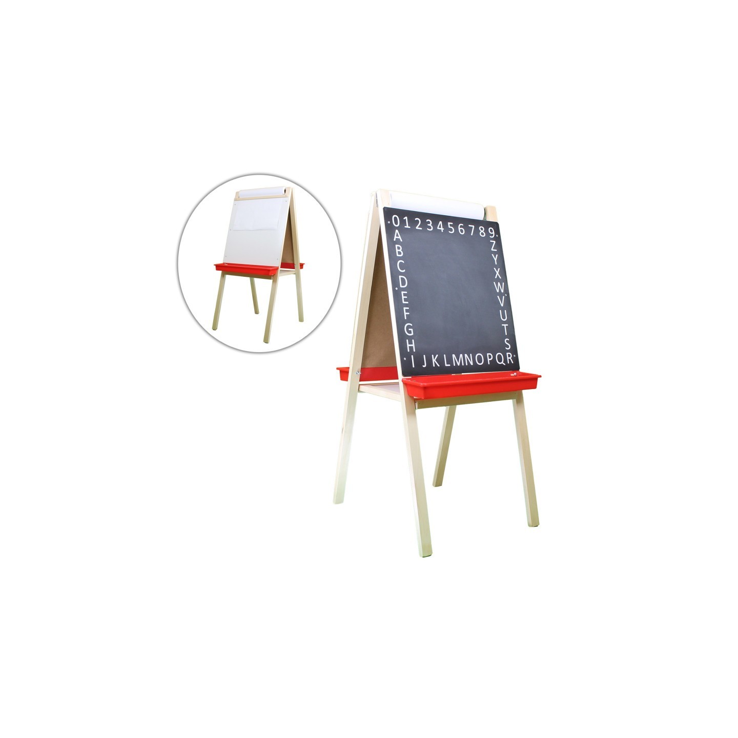 Crestline Products Child's Paper Roll Easel, 44"H x 19"W
