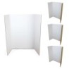 Flipside Products 1-Ply Project Board, 36" x 48", White, Pack of 4