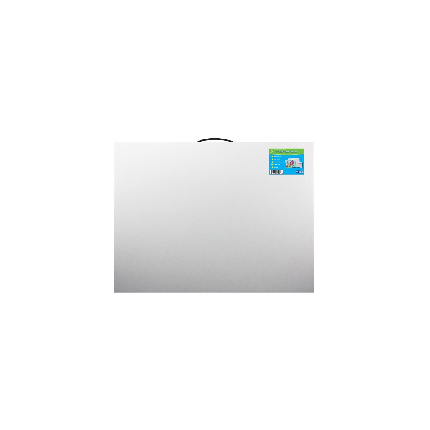 Flipside Products Portfolio Case, 23" X 31", White
