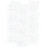 Flipside Products Two-Sided Dry Erase Learning Mat, 9" x 12", Letters & Numbers, Pack of 24