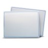 Flipside Products Dry Erase Learning Mat, Two-Sided Plain, 9" x 12", Pack of 24