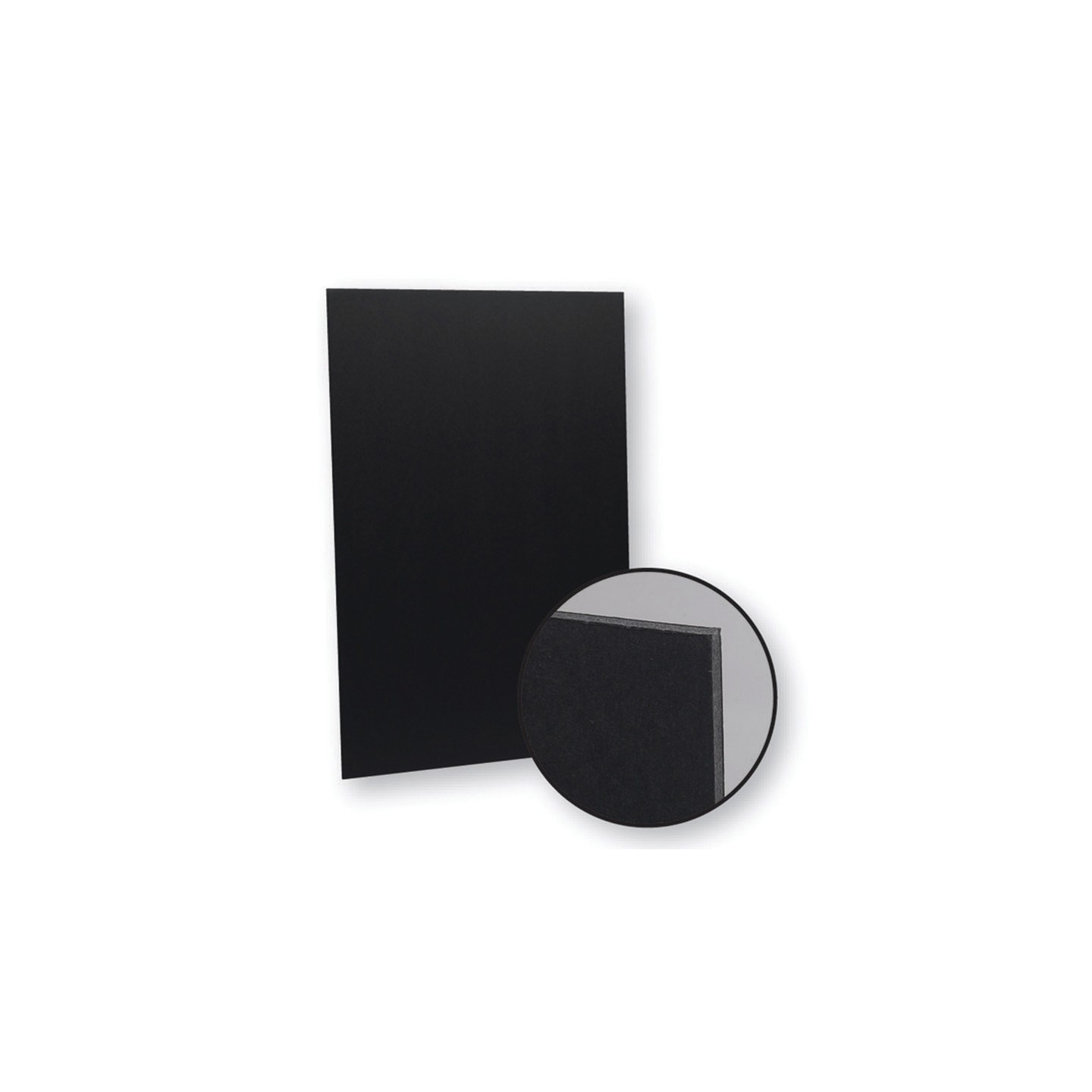 Flipside Products Foam Board, Black, 20" x 30", Pack of 10