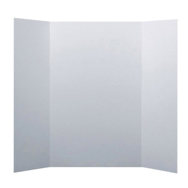 Flipside Products Corrugated Mini Project Board, 15" x 20", White, Pack of 24