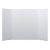 Flipside Products Corrugated Project Board, 1 Ply, 24" x 48", White, Pack of 24