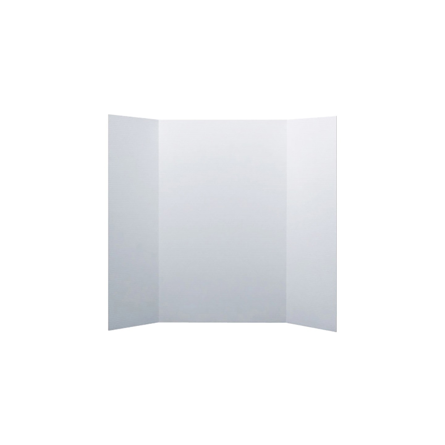 Flipside Products Corrugated Project Board, 1-Ply, 36" x 48", White, Box of 24