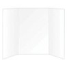 Flipside Products Foam Project Board, 36"W x 48"L, White, Pack of 10