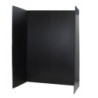 Flipside Products Premium Corrugated Plastic Project Board Black, 36 x 48, Pack of 10