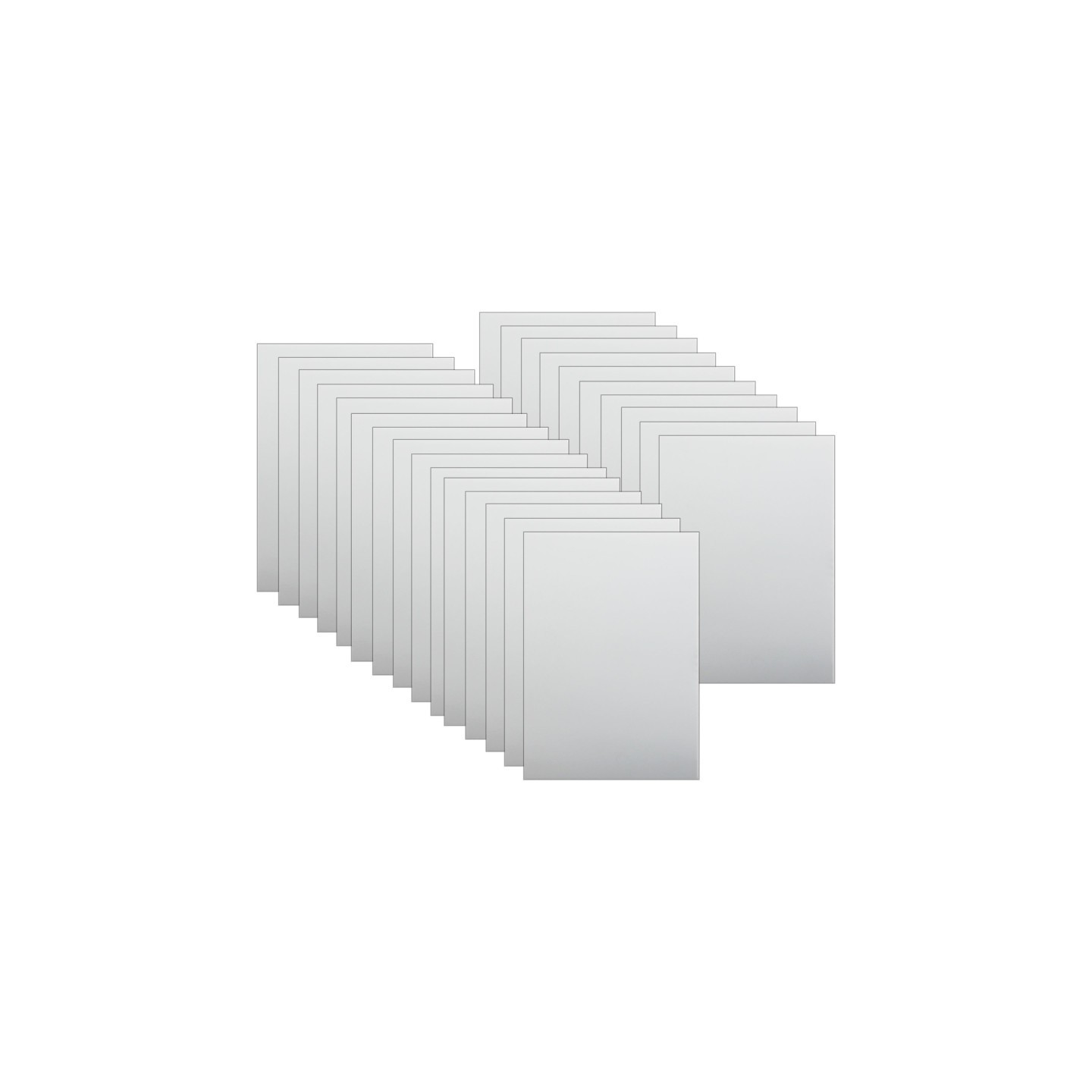 Flipside Products 3/16" Foam Board, 30" x 40", White, Bulk Pack of 25