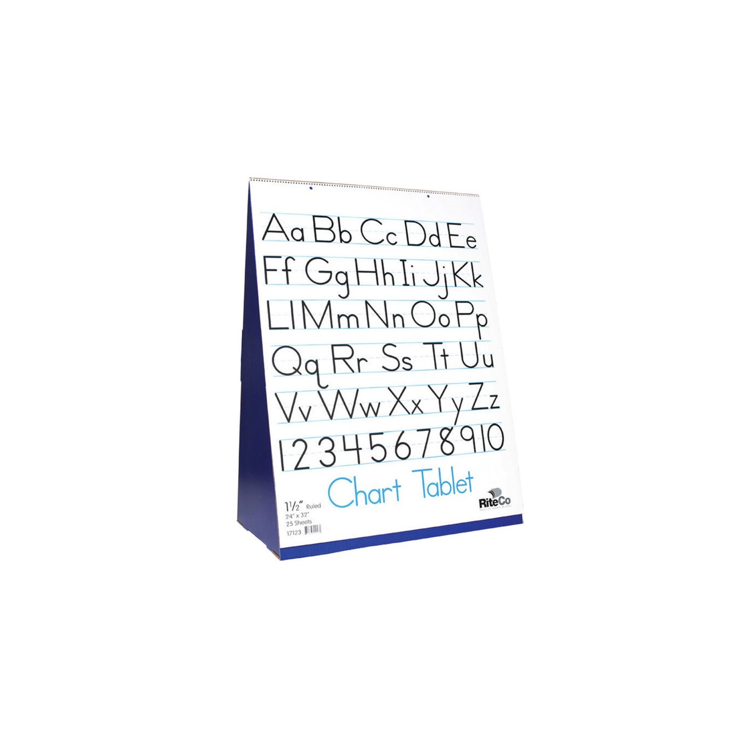 Flipside Products Flipside Spiral-Bound Flip Chart Stand with 1.5" Ruled Tablet