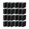 Flipside Products Felt Student Dry Erase/Chalkboard Erasers, Pack of 24