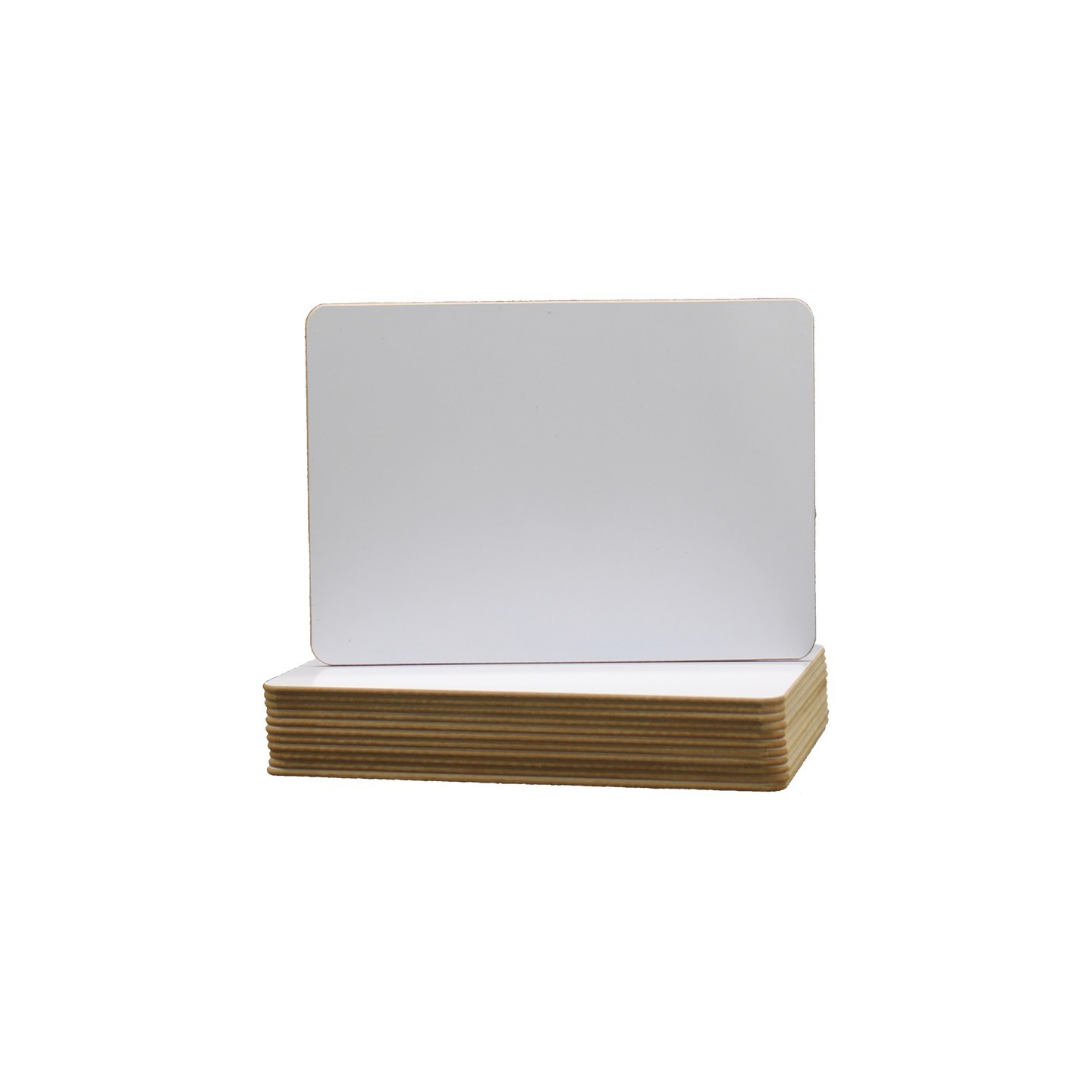 Flipside Products Two-Sided Dry Erase Marker Boards, 6" x 9", Class Pack of 12