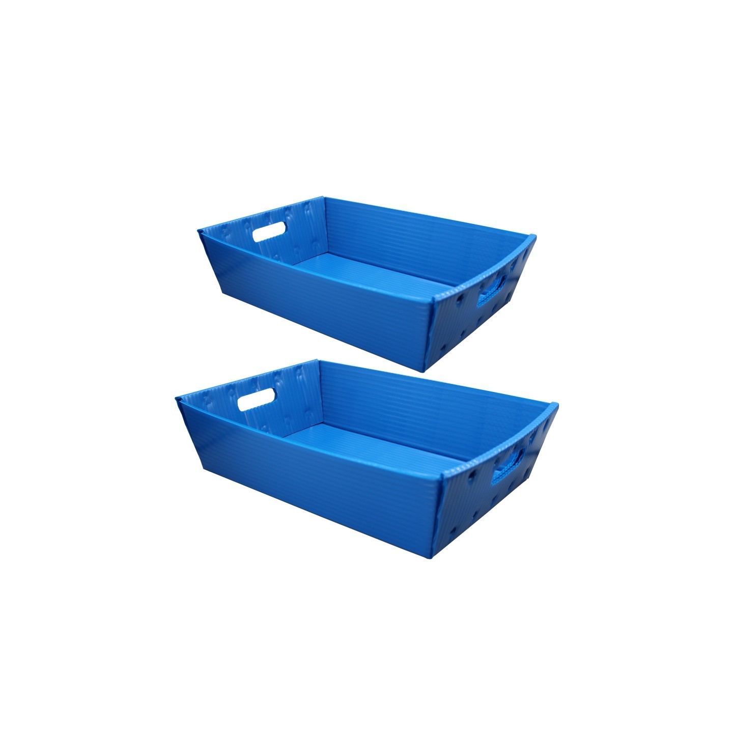 Flipside Products Blue Plastic Letter Tray - 2 Pack
