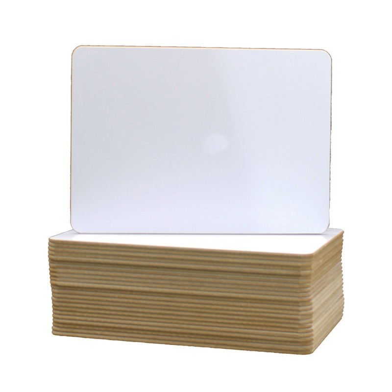 Flipside Products Two-Sided Dry Erase Board, 5" x 7", Pack of 24