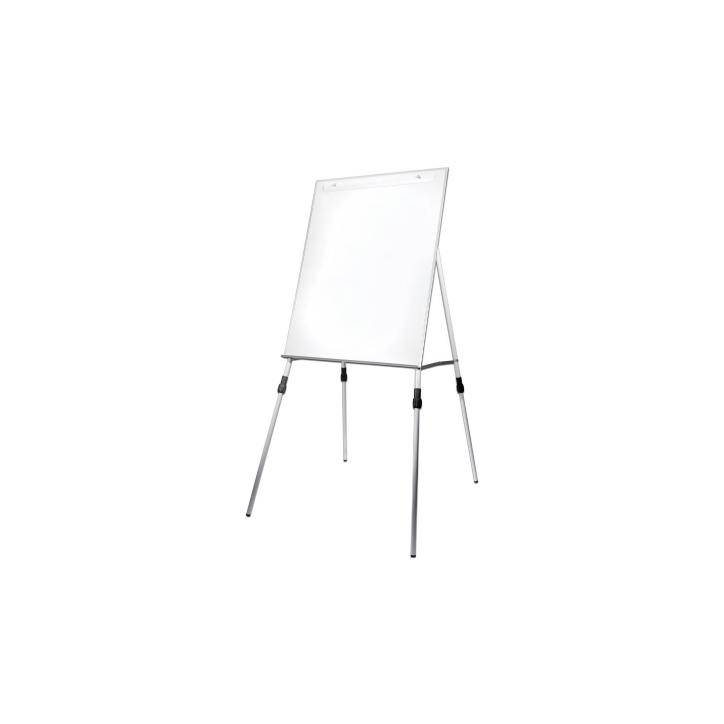 Flipside Products Dry Erase Easel with Adjustable Legs, 46" x 5" x 29.5"