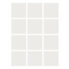 Flipside Products Dry Erase Stickables with Dry Erase Marker, White, 3" x 3", 12 Per Pack, 2 Packs