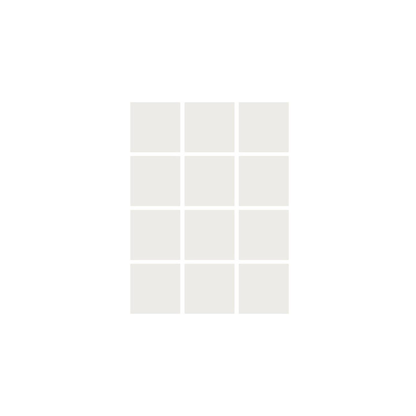 Flipside Products Dry Erase Stickables with Dry Erase Marker, White, 4" x 4", 12 Per Pack, 2 Packs