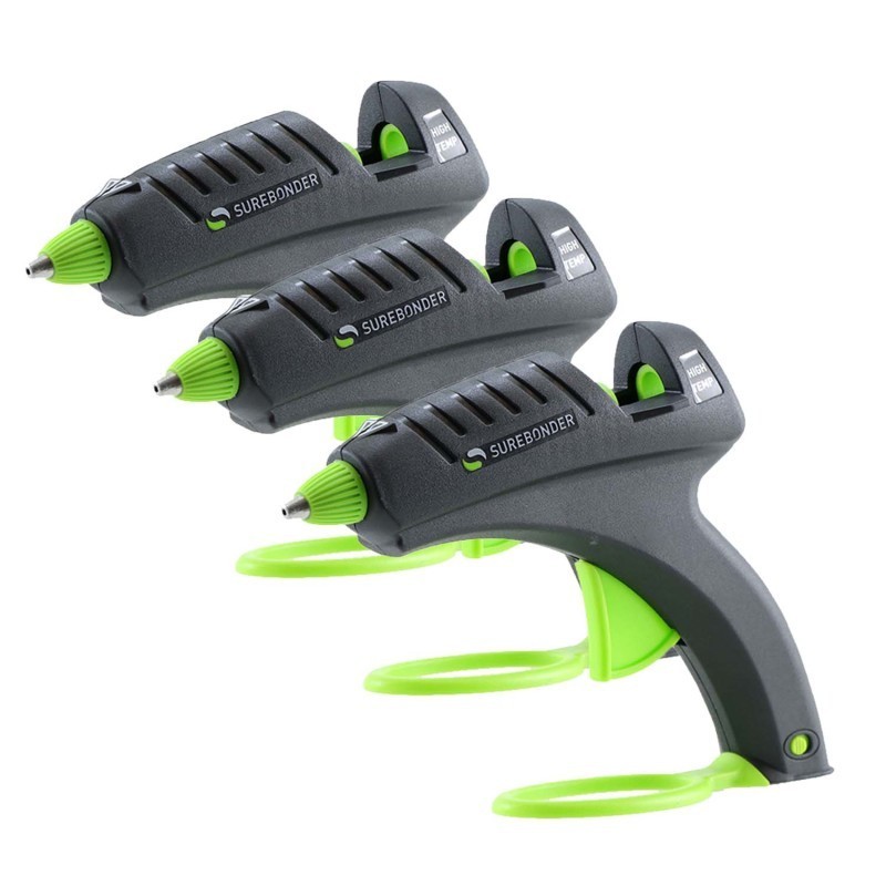 Surebonder® Plus Series High Temperature Hot Glue Gun, Pack of 3