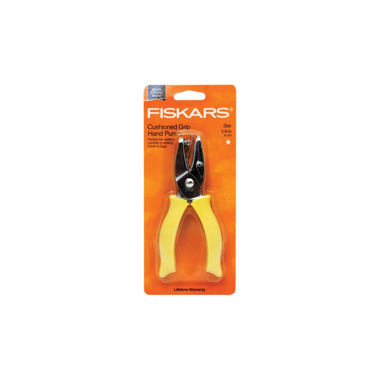 Fiskars® Hand Punches, 1/4" Star