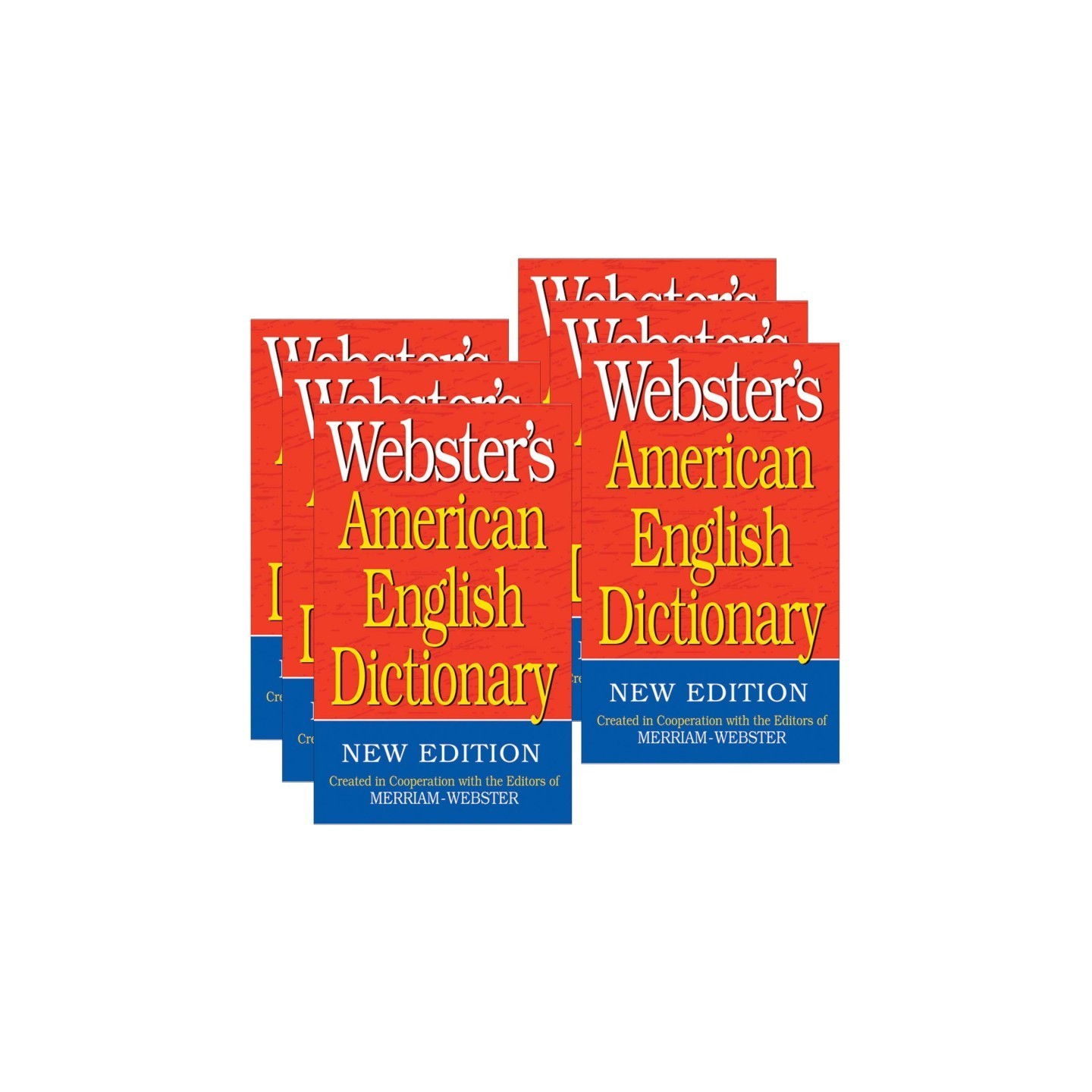 Federal Street Press Webster's American English Dictionary, Pack of 6